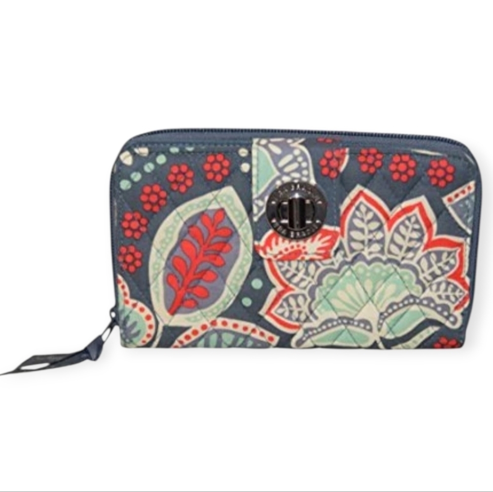 Vera Bradley Turn Lock Wallet - Picture 1 of 5